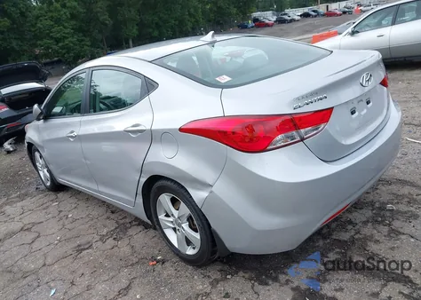 2013 Hyundai Elantra Gls из США, поврежденный, VIN KMHDH4AE6DU870387